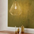 Eglo - Chandelier on a string 1xE27/40W/230V gold