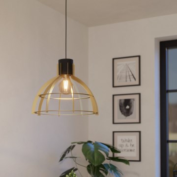 Eglo - Chandelier on a string 1xE27/40W/230V gold