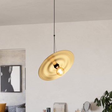 Eglo - Chandelier on a string 1xE27/40W/230V gold