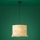 Eglo - Chandelier on a string 1xE27/40W/230V rattan