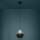 Eglo - Chandelier on a string 1xE27/40W/230V smoky