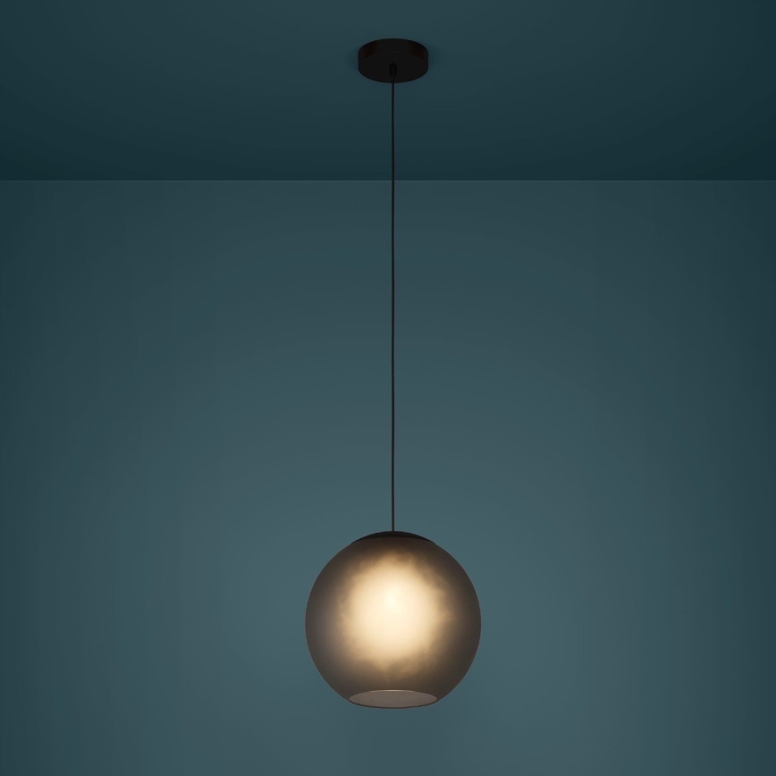 Eglo - Chandelier on a string 1xE27/40W/230V smoky