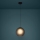 Eglo - Chandelier on a string 1xE27/40W/230V smoky
