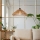Eglo - Chandelier on a string 1xE27/60W/230V brown