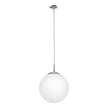 EGLO - Chandelier on a string 1xE27/60W/230V d. 25 cm white