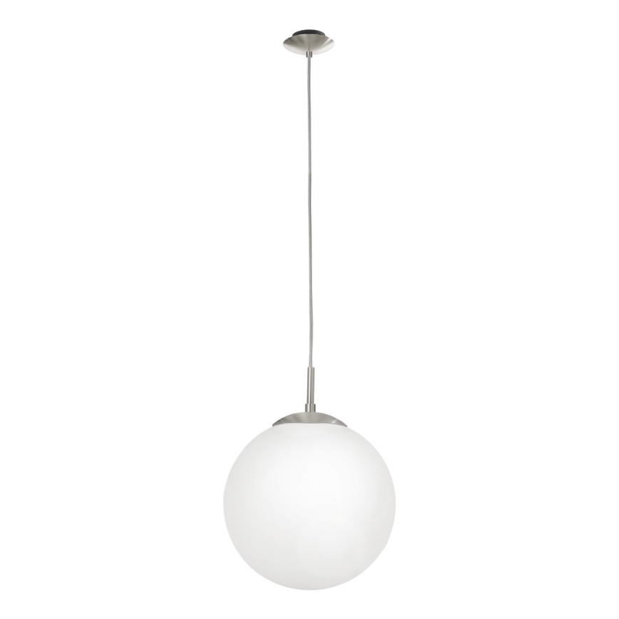 EGLO - Chandelier on a string 1xE27/60W/230V d. 25 cm white
