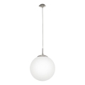 EGLO - Chandelier on a string 1xE27/60W/230V d. 30 cm white