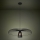 Eglo - Chandelier on a string 1xE27/60W/230V d. 77 cm black