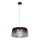 Eglo - Chandelier on a string 1xE27/60W/230V grey/black 480  mm