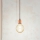 Eglo - Chandelier on a string 1xE27/60W/230V