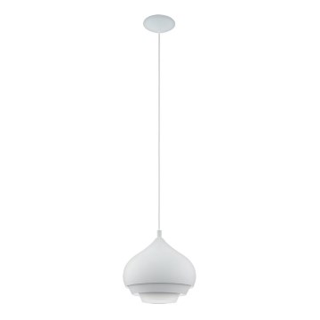 Eglo - Chandelier on a string 1xE27/60W/230V white