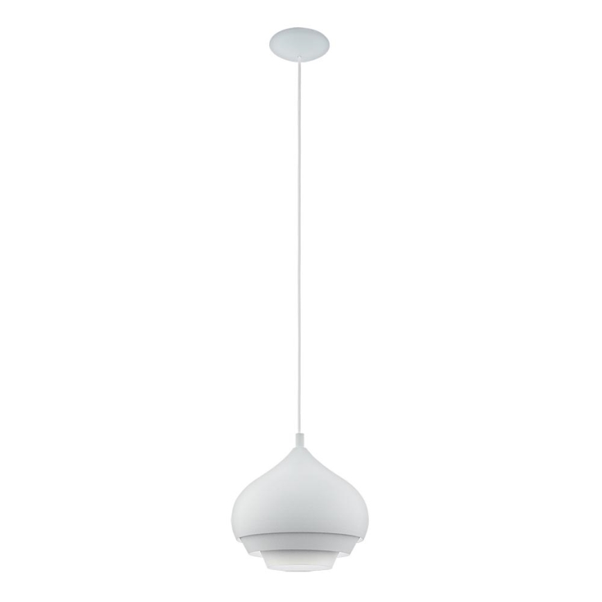 Eglo - Chandelier on a string 1xE27/60W/230V white