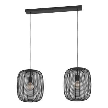 Eglo - Chandelier on a string 2xE27/40W/230V