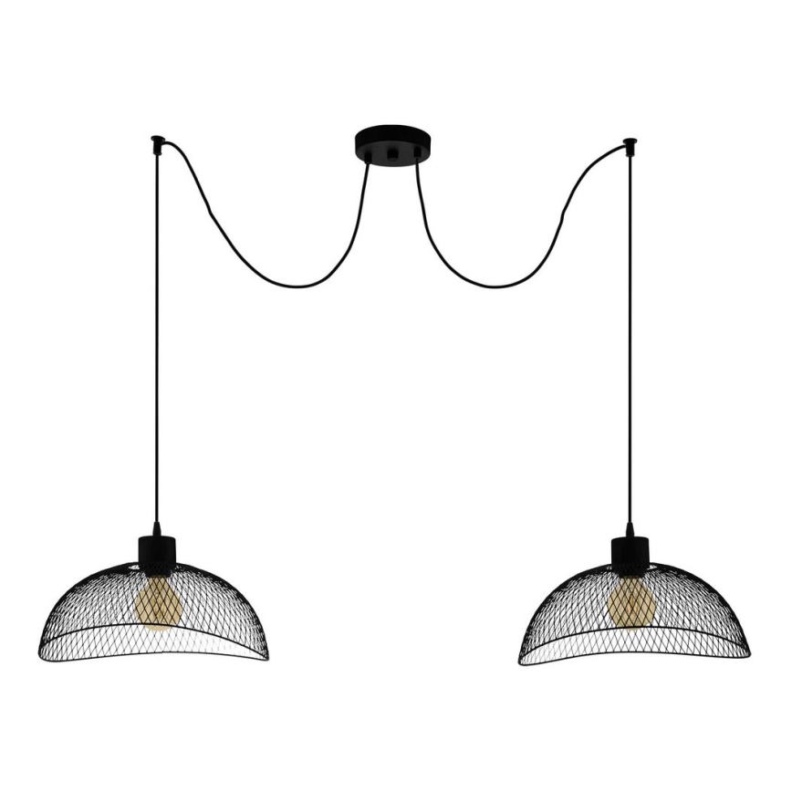 Eglo - Chandelier on a string 2xE27/60W/230V spider
