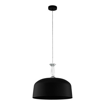Eglo - Chandelier on a string 3xE27/10W/230V black
