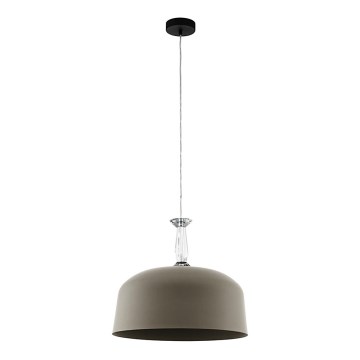 Eglo - Chandelier on a string 3xE27/10W/230V brown