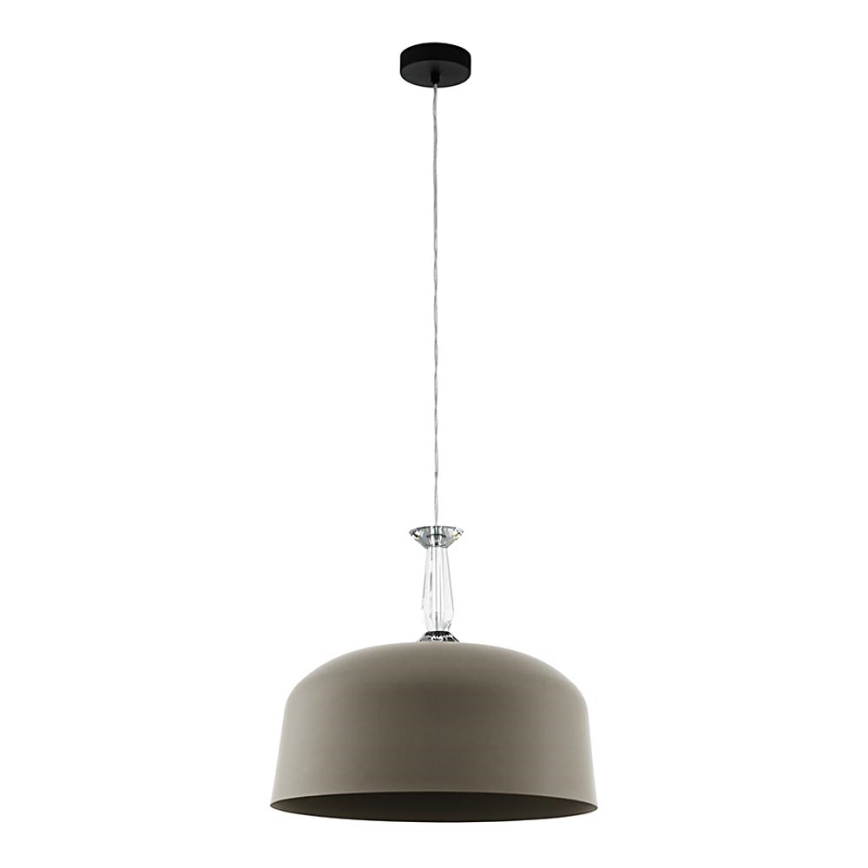 Eglo - Chandelier on a string 3xE27/10W/230V brown