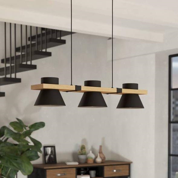 Eglo - Chandelier on a string 3xE27/15W/230V