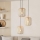 Eglo - Chandelier on a string 3xE27/40W/230V beige