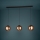 Eglo - Chandelier on a string 3xE27/40W/230V copper