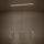Eglo - Chandelier on a string 3xE27/40W/230V gold/brown