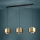 Eglo - Chandelier on a string 3xE27/40W/230V gold