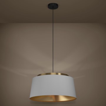 Eglo - Chandelier on a string 3xE27/40W/230V grey/gold