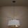 Eglo - Chandelier on a string 3xE27/40W/230V grey/gold