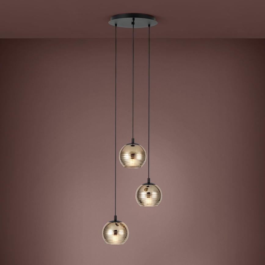 Eglo - Chandelier on a string 3xE27/40W/230V