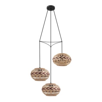 Eglo - Chandelier on a string 3xE27/40W/230V