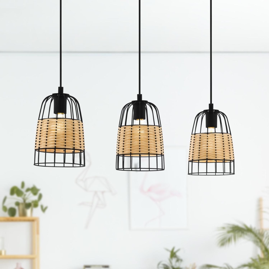 Eglo - Chandelier on a string 3xE27/40W/230V