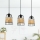Eglo - Chandelier on a string 3xE27/40W/230V