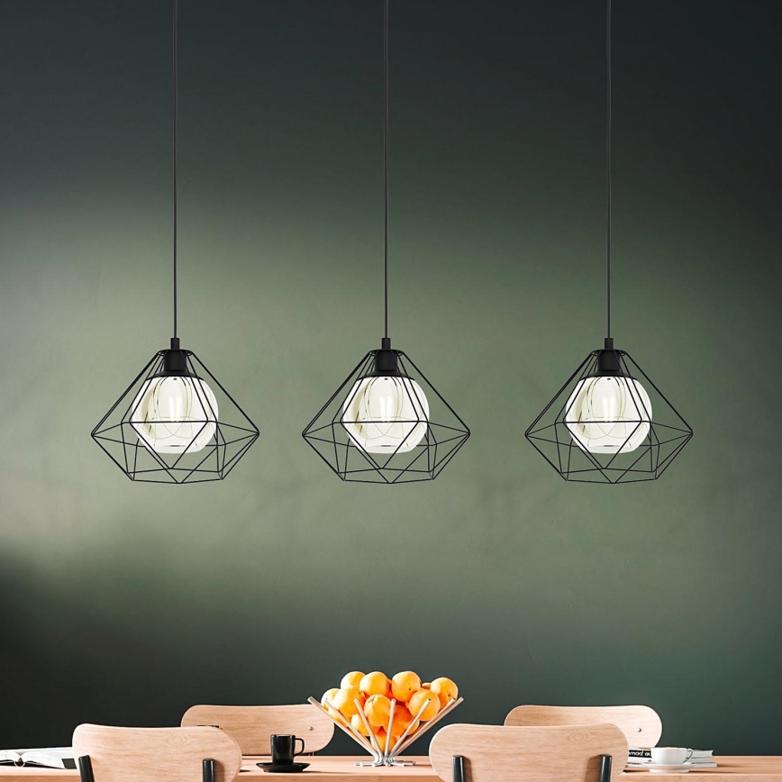 Eglo - Chandelier on a string 3xE27/40W/230V