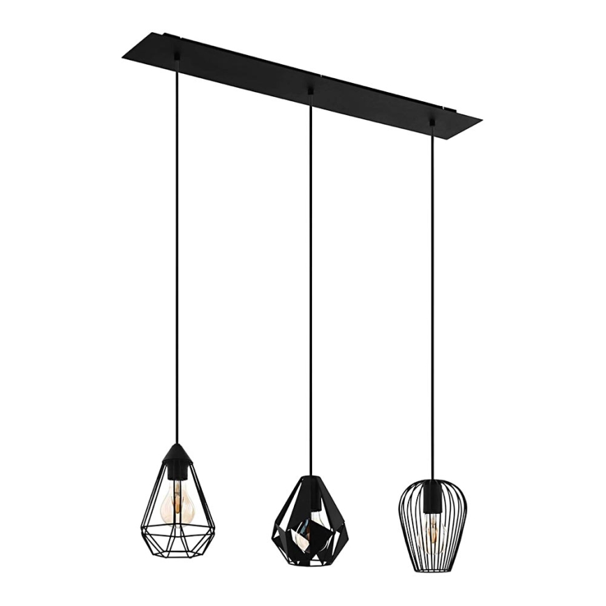 Eglo - Chandelier on a string 3xE27/40W/230V