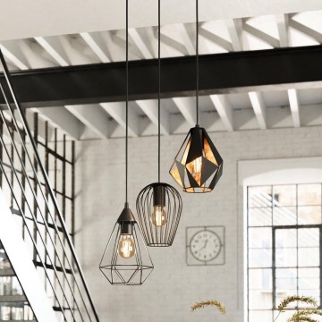 Eglo - Chandelier on a string 3xE27/40W/230V