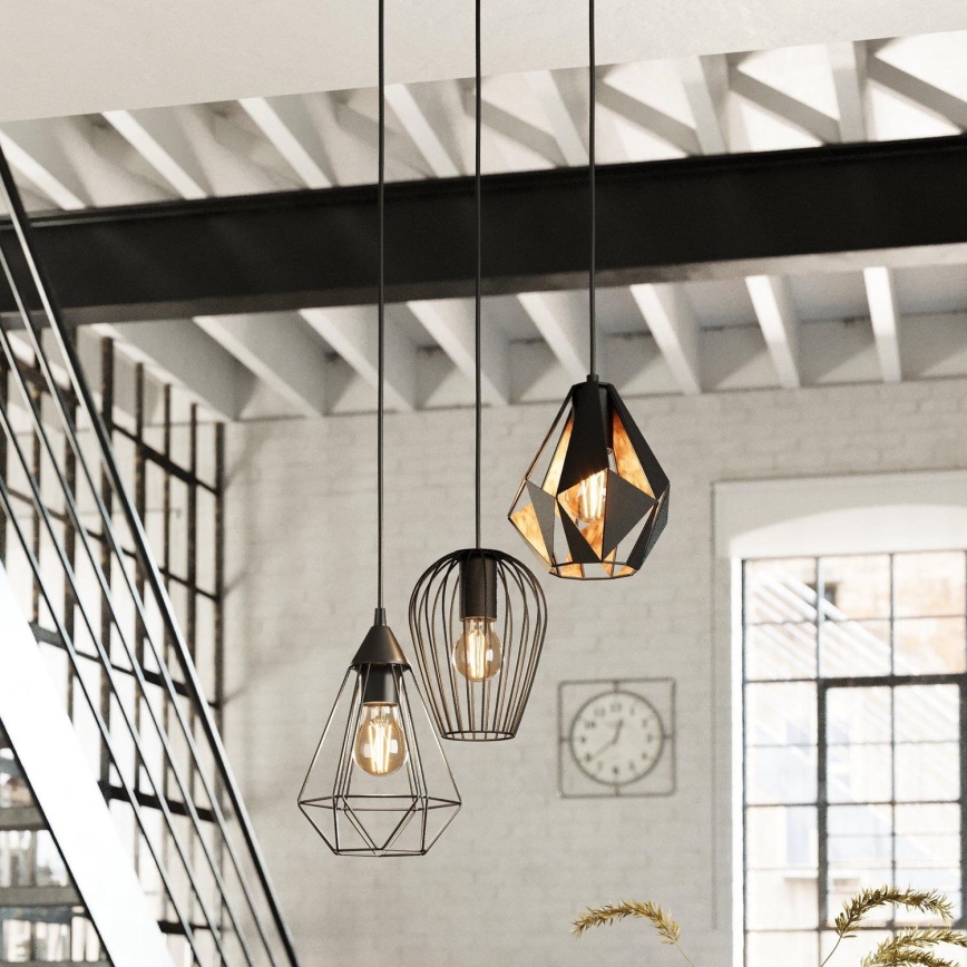 Eglo - Chandelier on a string 3xE27/40W/230V