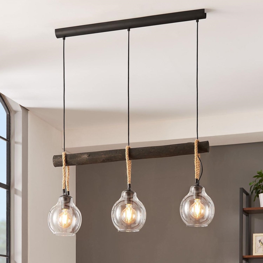 Eglo - Chandelier on a string 3xE27/40W/230V