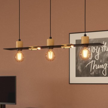 Eglo - Chandelier on a string 3xE27/40W/230V