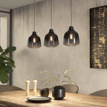 Eglo - Chandelier on a string 3xE27/40W/230V