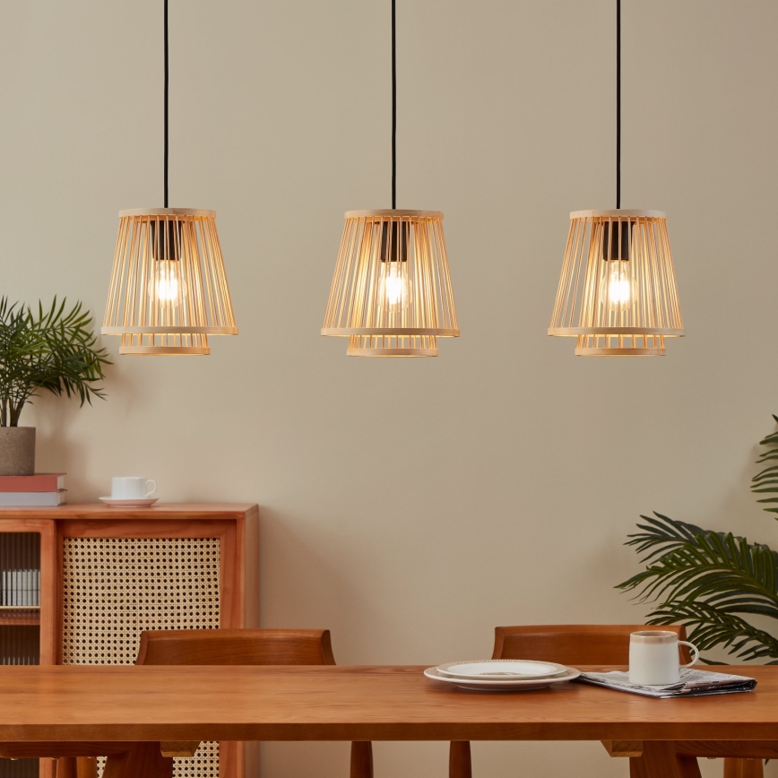 Eglo - Chandelier on a string 3xE27/40W/230V