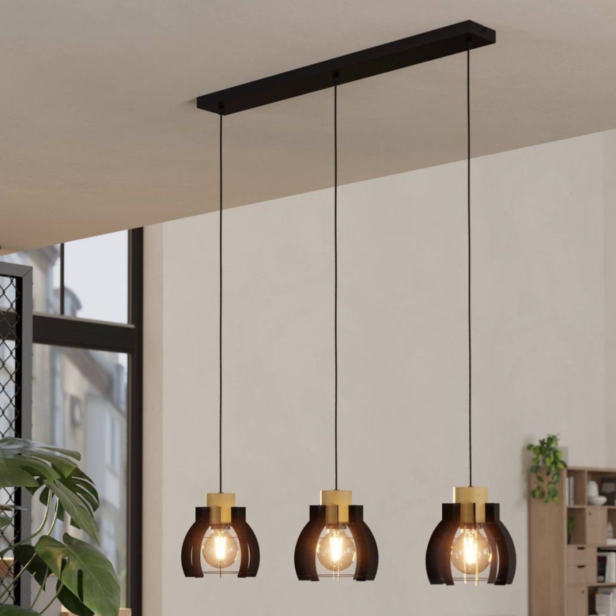 Eglo - Chandelier on a string 3xE27/40W/230V