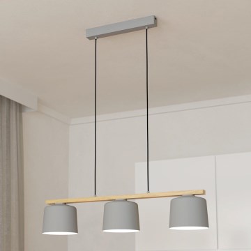 Eglo - Chandelier on a string 3xE27/40W/230V