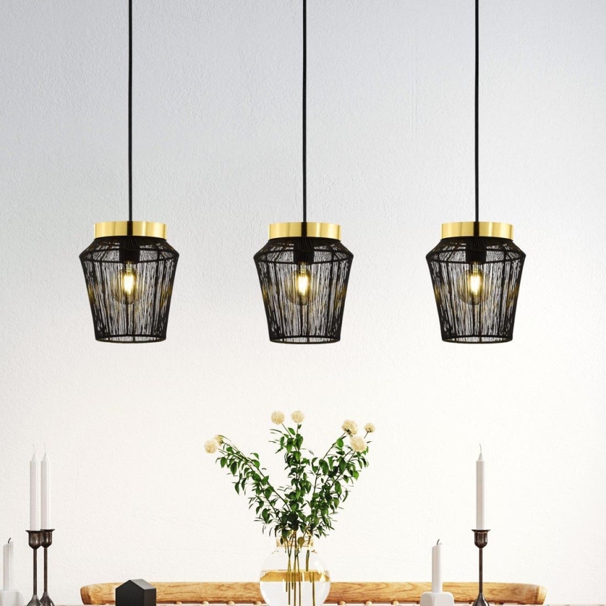 Eglo - Chandelier on a string 3xE27/40W/230V