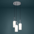 Eglo - Chandelier on a string 3xE27/40W/230V shiny chrome