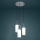 Eglo - Chandelier on a string 3xE27/40W/230V shiny chrome