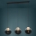 Eglo - Chandelier on a string 3xE27/40W/230V smoky