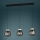 Eglo - Chandelier on a string 3xE27/40W/230V smoky
