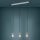 Eglo - Chandelier on a string 3xE27/40W/230V smoky