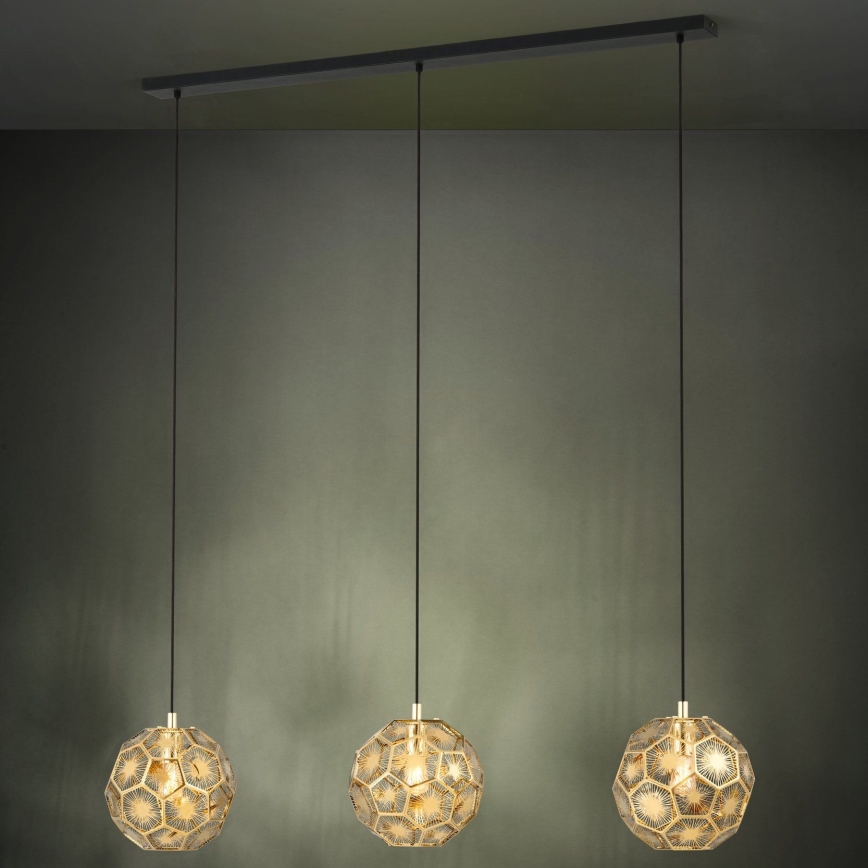 Eglo - Chandelier on a string 3xE27/60W/230V