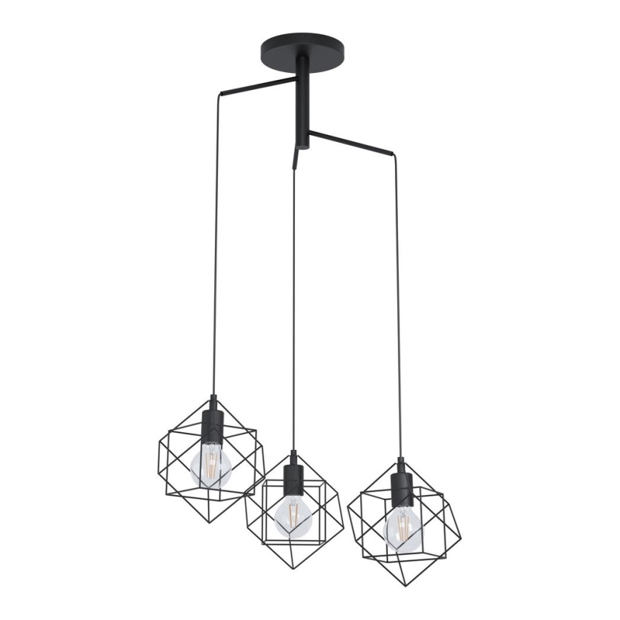 Eglo - Chandelier on a string 3xE27/60W/230V